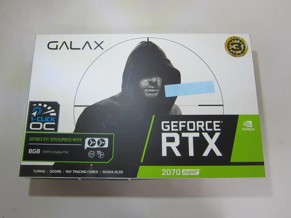 GALAX RTX2070 SUPER EX WHITE OC D6 8GB