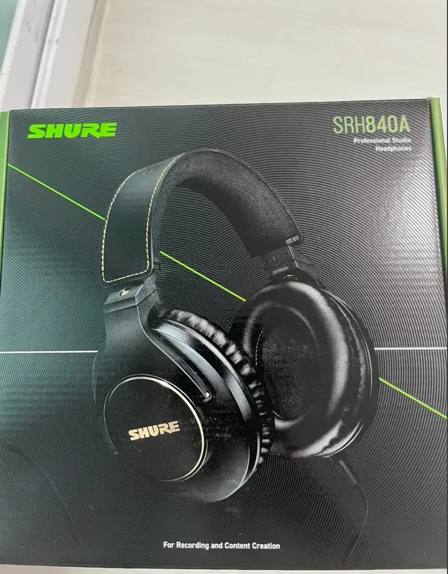 Shure SRH840A 헤드폰