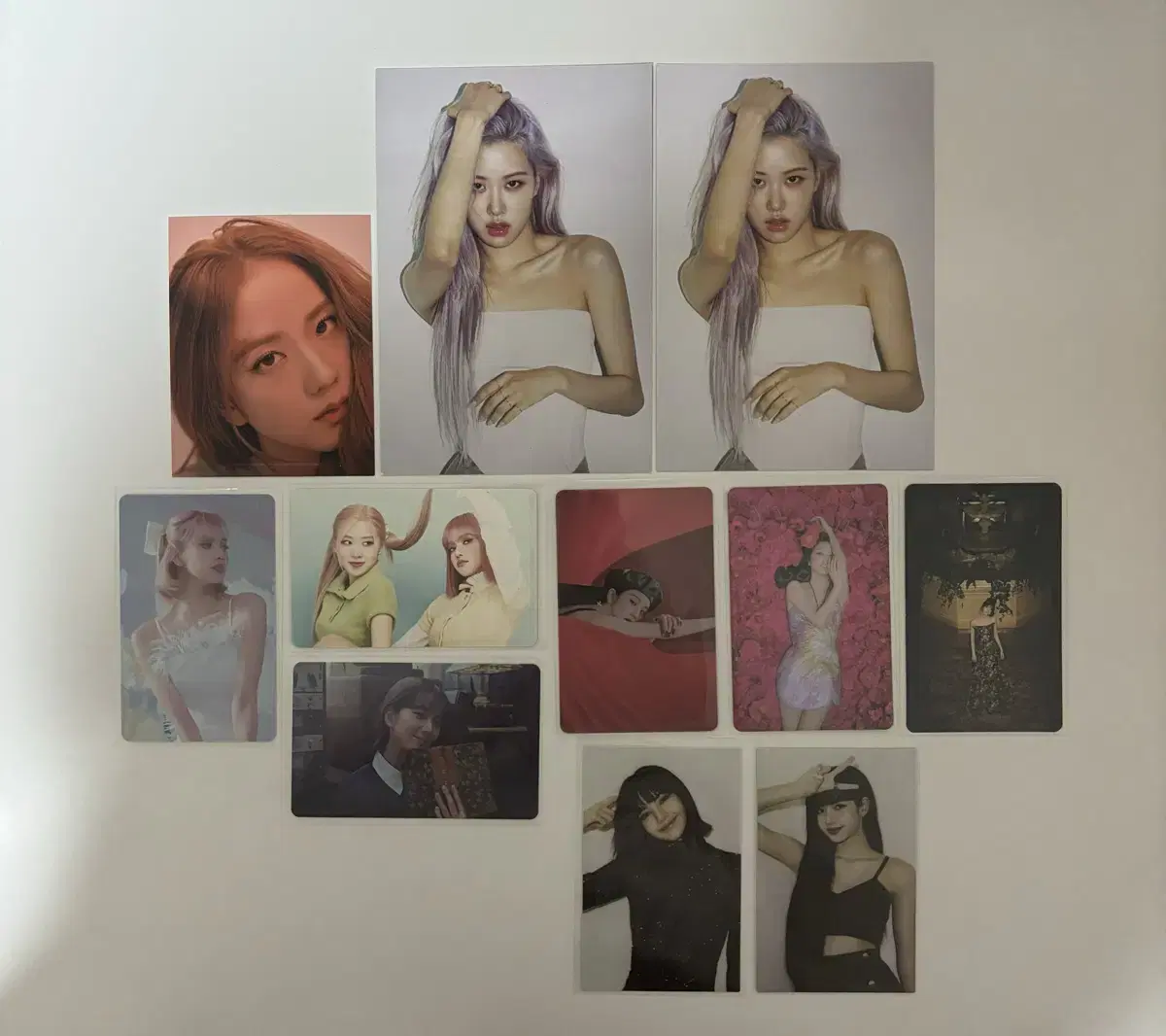 [Quick sale] black pink merch photocard postcard bigpink jisoo rose lisa blackpink