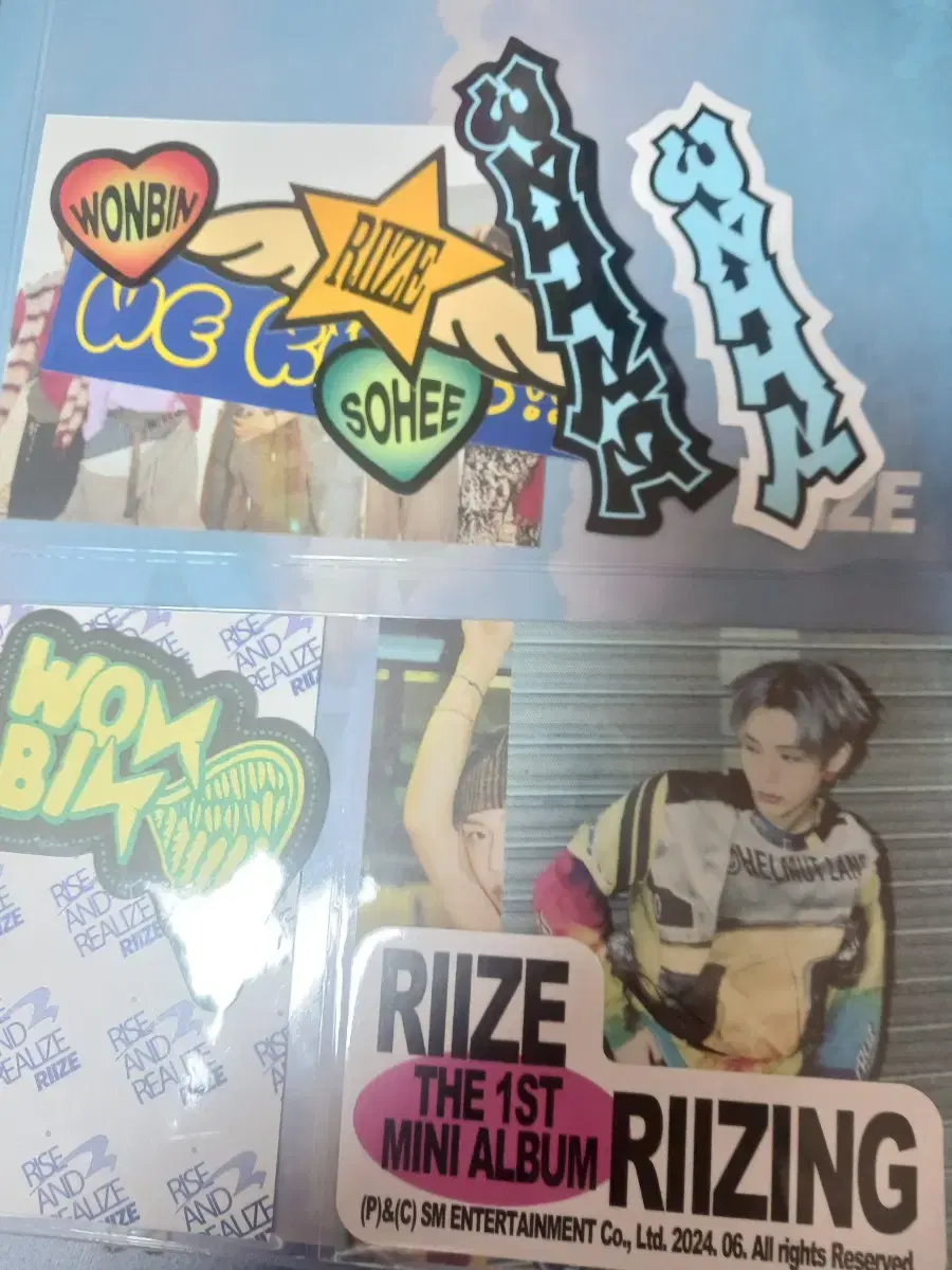 Rize collect book unsealed album for sale! shotaro eunseok sungchan wonbin sohee chanyoung