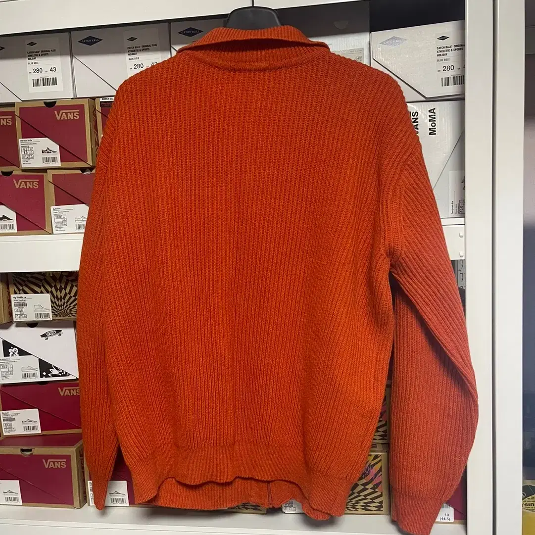 3) 노클 Collar Zip Up Knit Mandarin