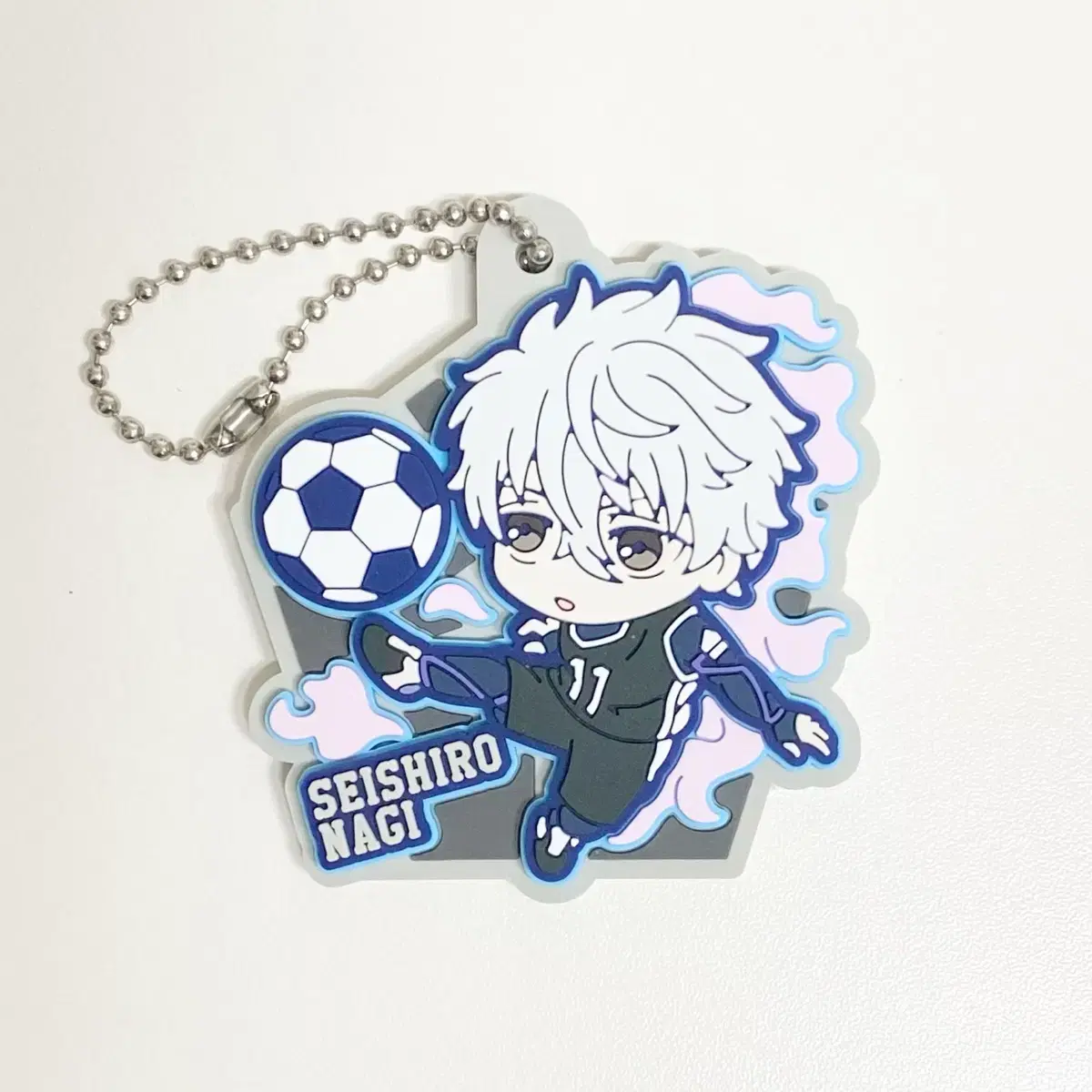 BLUELOCK Nagi Seishiro Rubber Strap keyring Key Holder