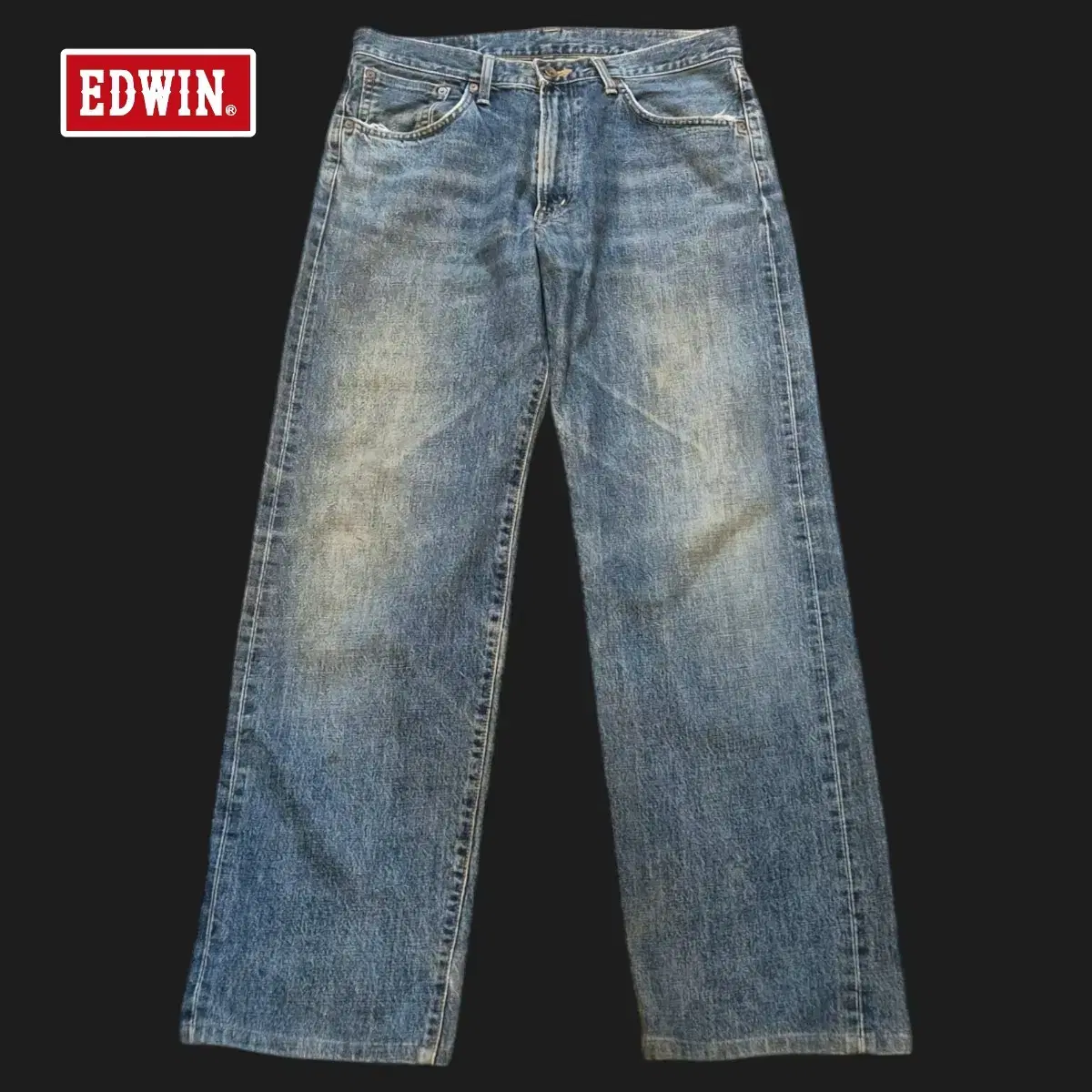 (34 in)Edwin 505x Selvedge Wash Jeans