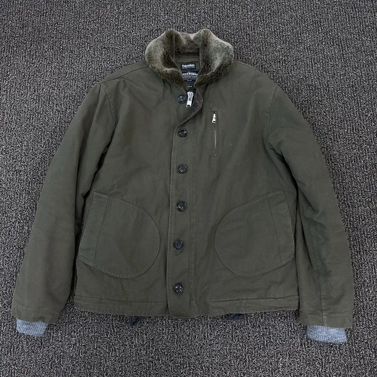 Prismworks Edgar Deckjacket Khaki L