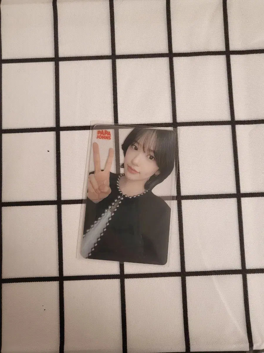 Ive Papa Johns 5th yujin photocard WTS