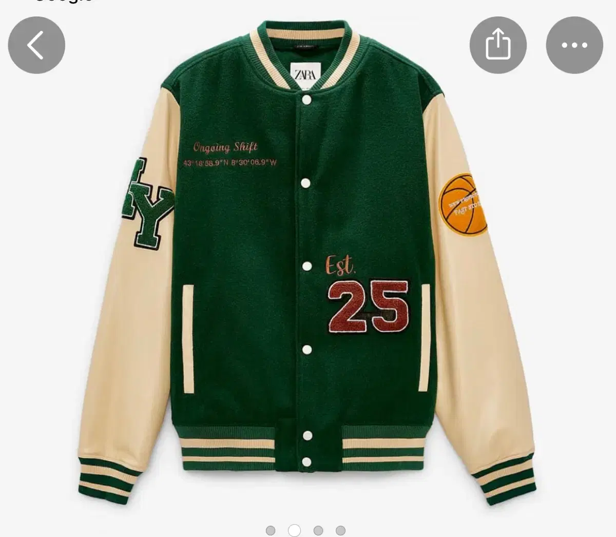 Zara Varsity Jacket