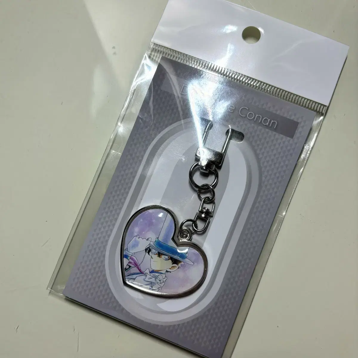 Unsealed) Goondokid Mini Heart keyring Conan 30th Anniversary Merchandise Goondokid Keyring