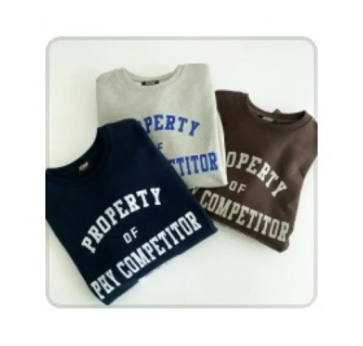 PROPERTY OF RBW Sweatshirt Navy L