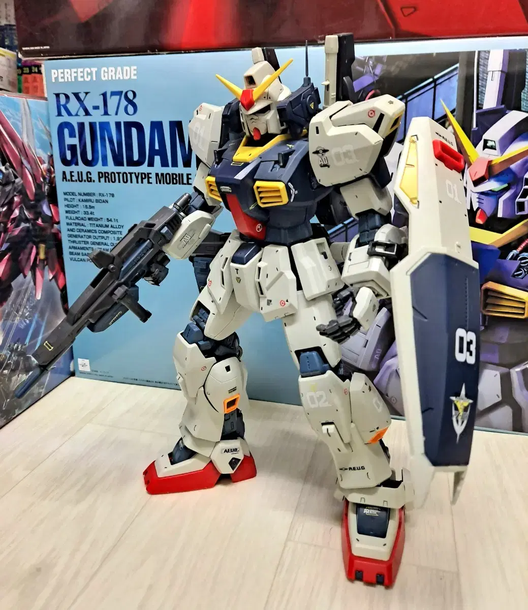 PGBandai GundamMark 2 가조립