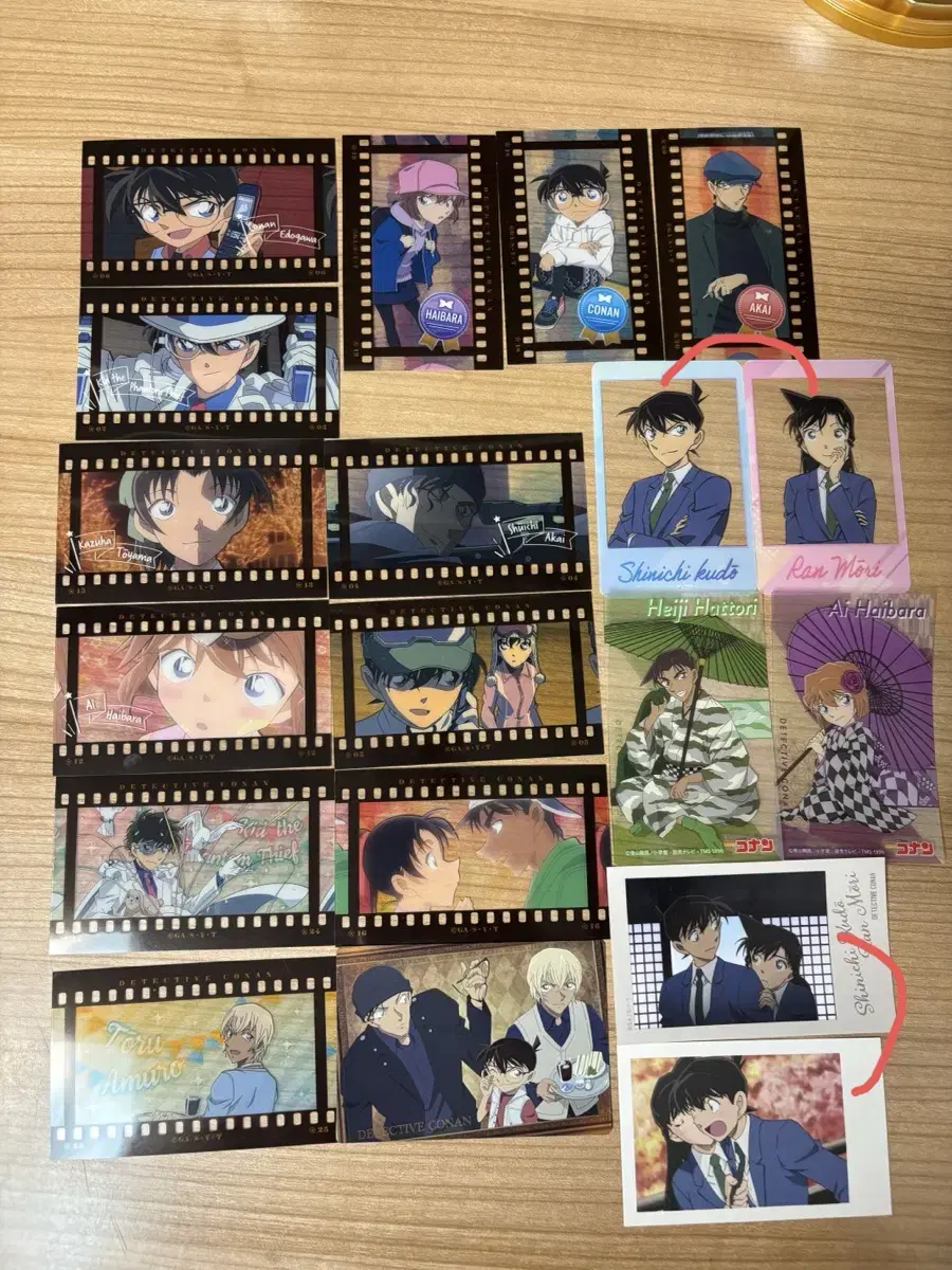 detective conan film style clearcard kard kidd shinichimoriran amuro akai