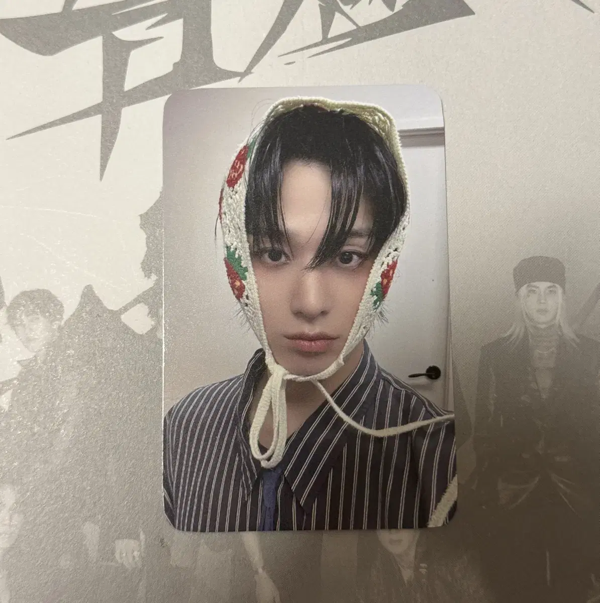 The Boyz juyeon crochet bandana everline unreleased photocard photocard photobook fuse