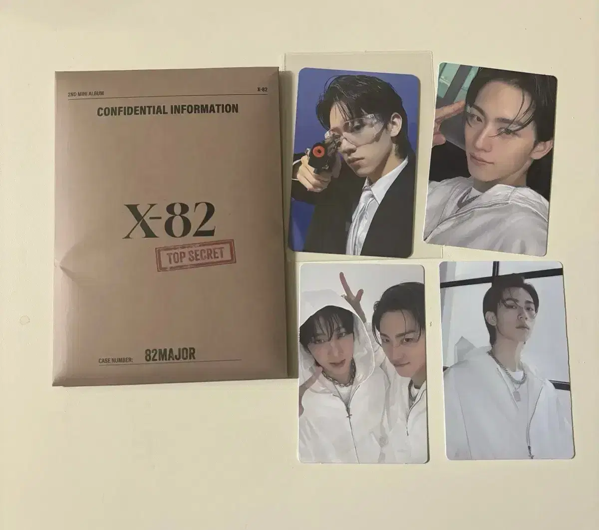 82major 82major Park Seok Jun album photocard set