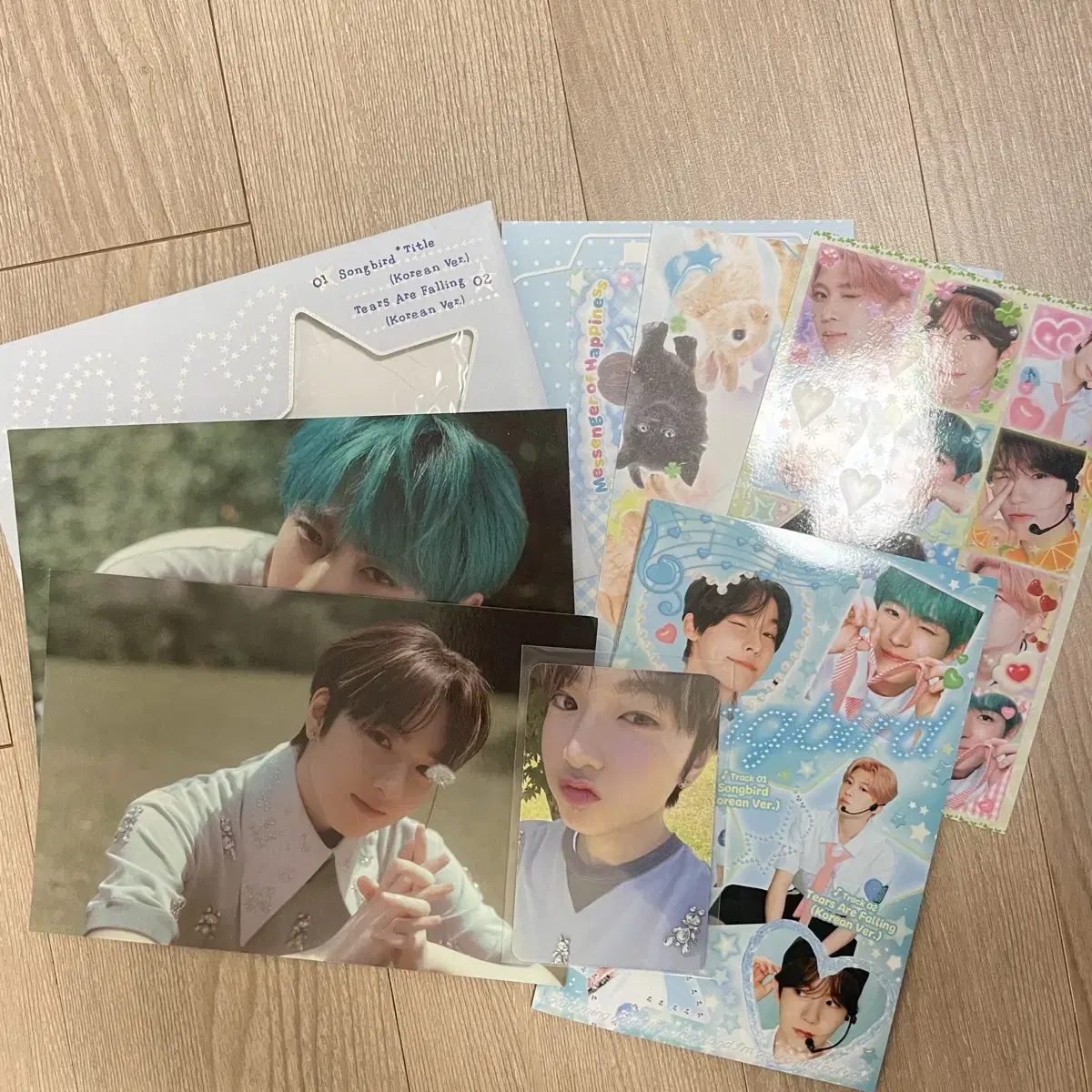 NCT Wish Sakuya Letter full set +dom