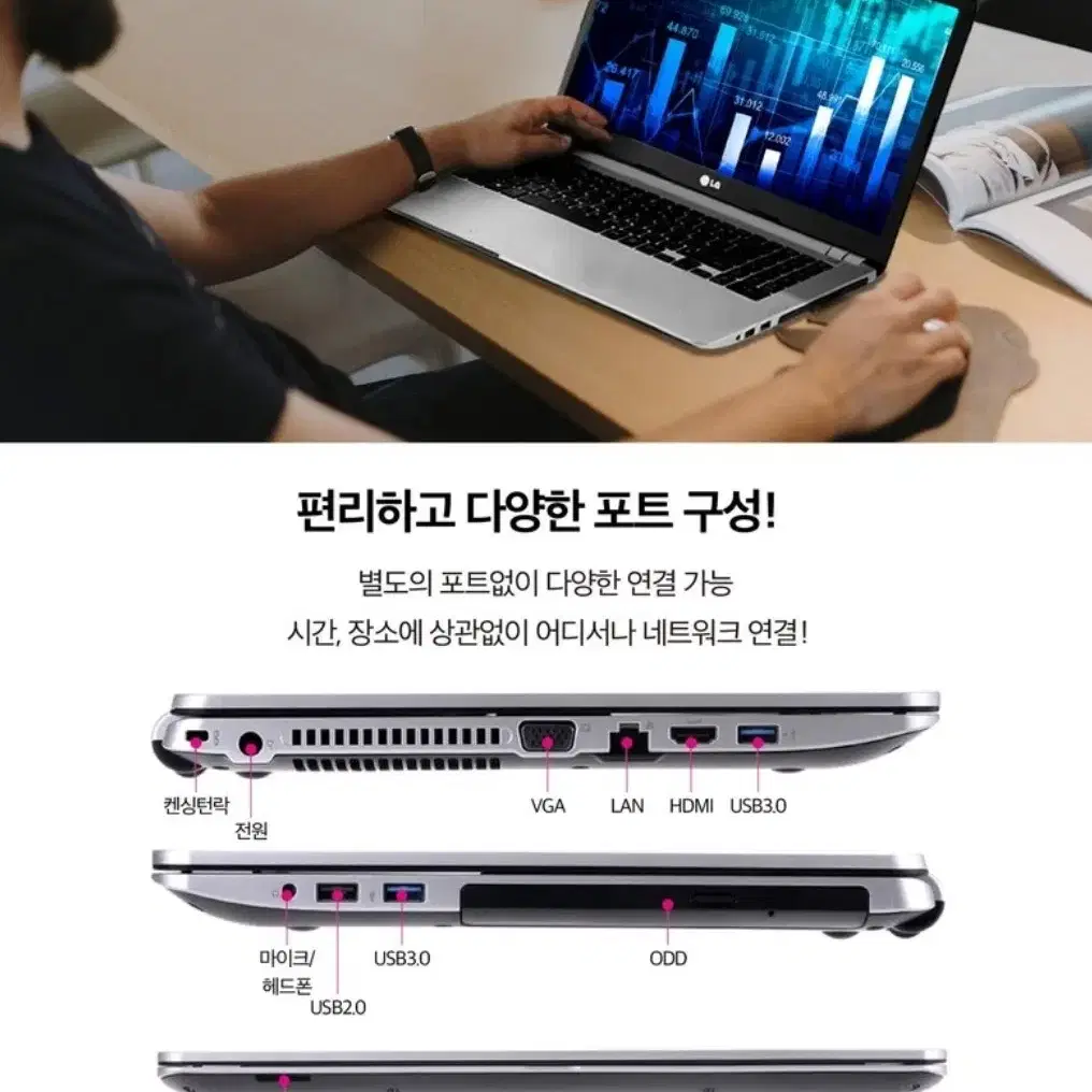 LG 15.6인치 12램 750기가