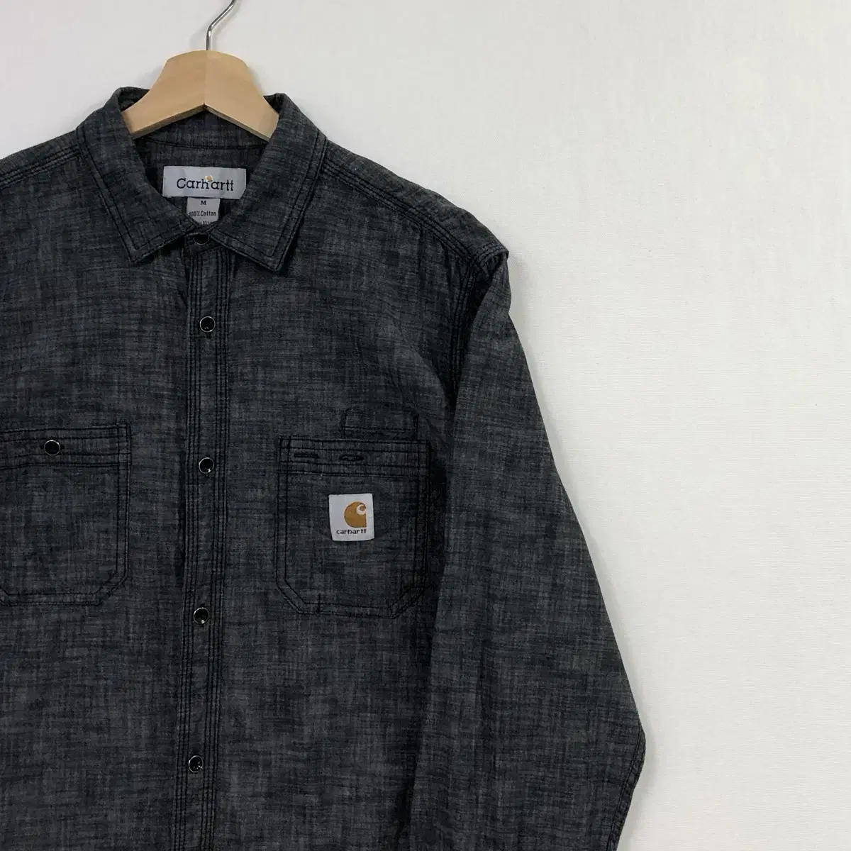 M Calhart Black Denim Shirt