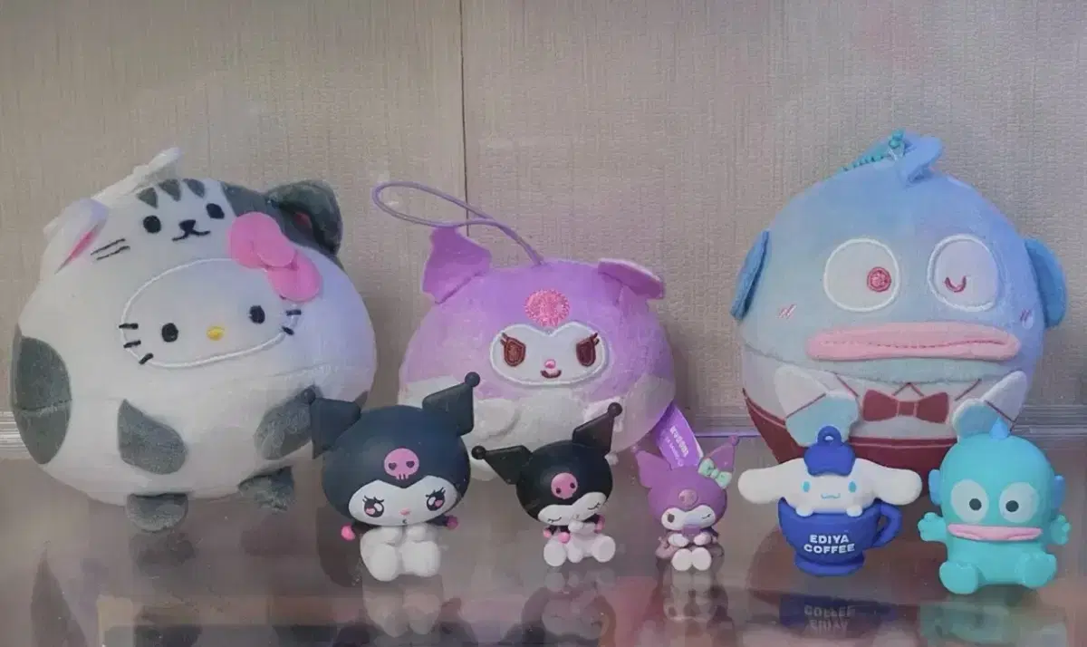 Bulk Preferential Individual Available) Kuromi Kitty Han Gyodong Cinnamoroll Fuwakororing Gacha Figure