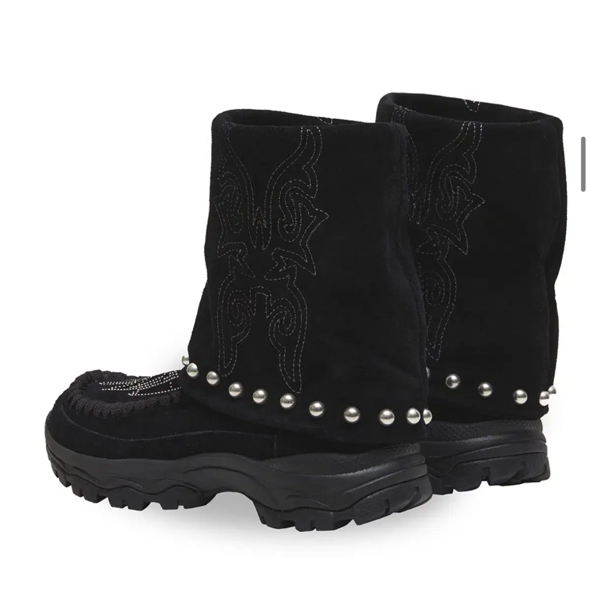 nottz wesken western symbol studded boot