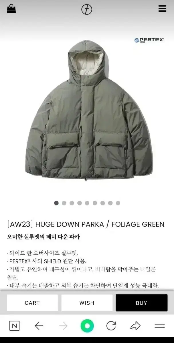 (3) Shape HUGE Down Parka