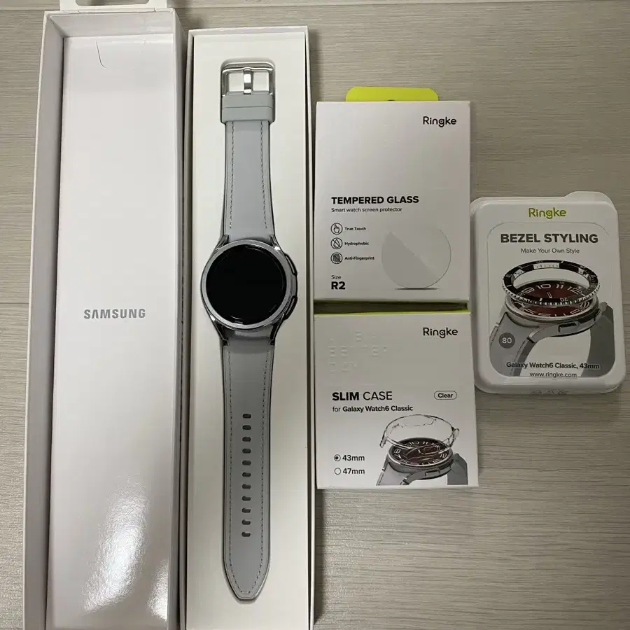 갤럭시워치6 클래식 43mm lte 거의 새상품