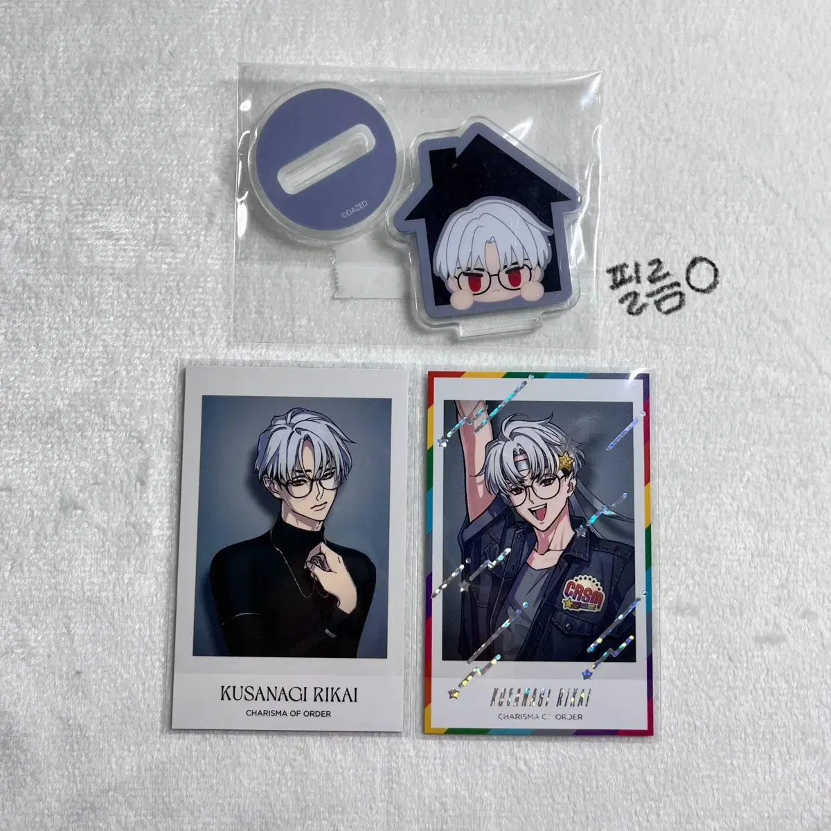 Charisma Rikai Merchandise bulk acrylic Cheki Part 1 of 3