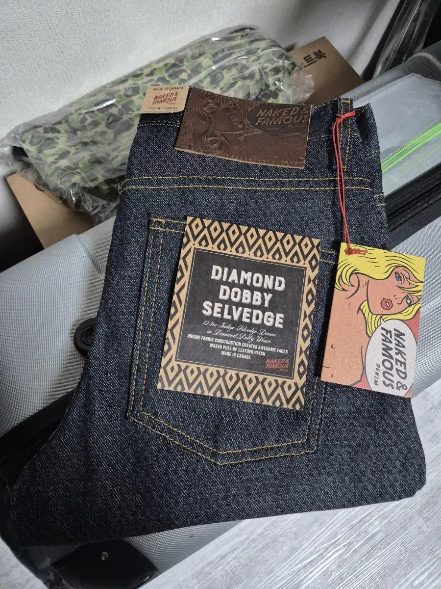 Selling Neff Superskinny Guys Dia Dobby Selvedge Size 29