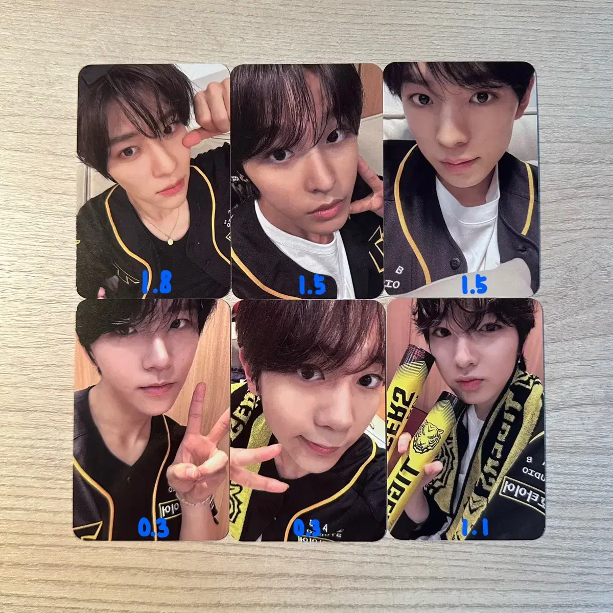 nct wish kia uniform sion jae hee ryo sakuya unreleased photocard photocard wts sell yes24