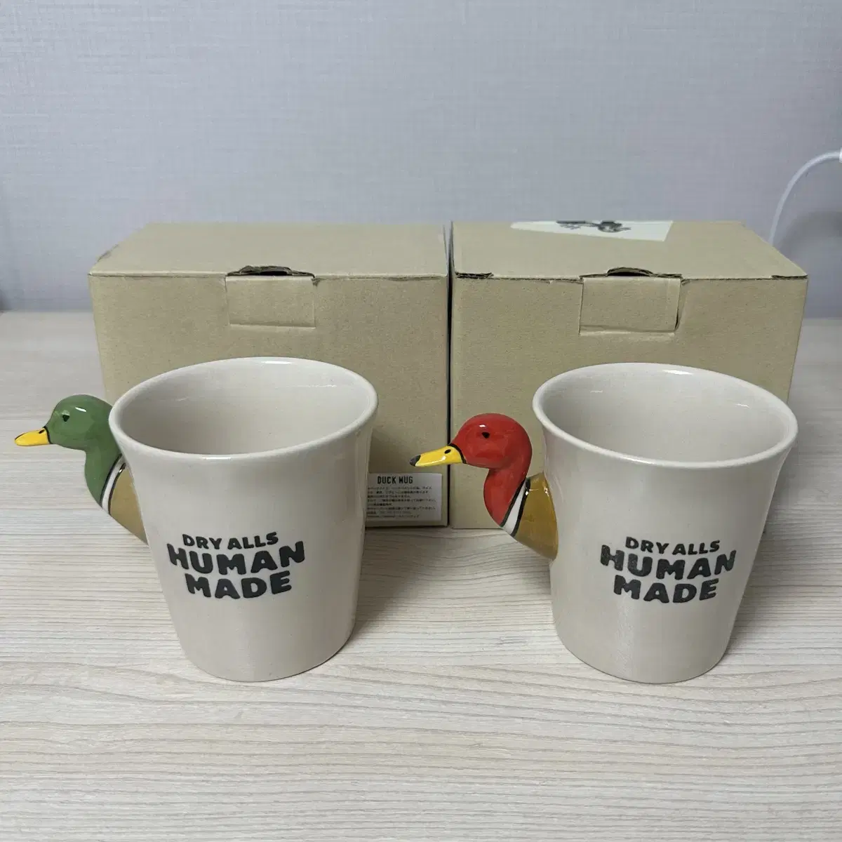 휴먼메이드 DUCK MUG 오리 머그컵 새상품