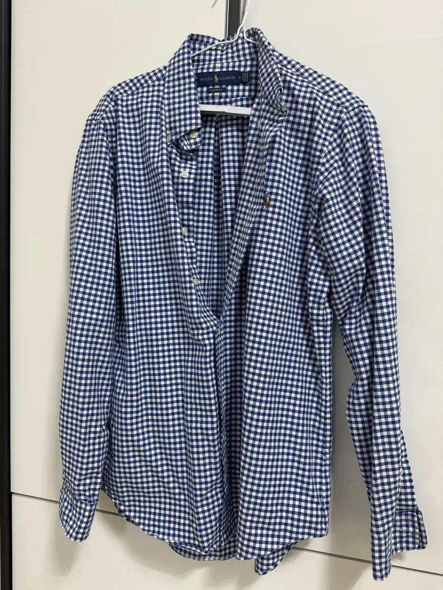 [New] Polo Gingham Shirt