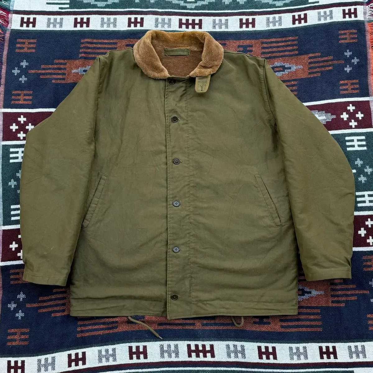 Italian Army Deck Coat (XL)