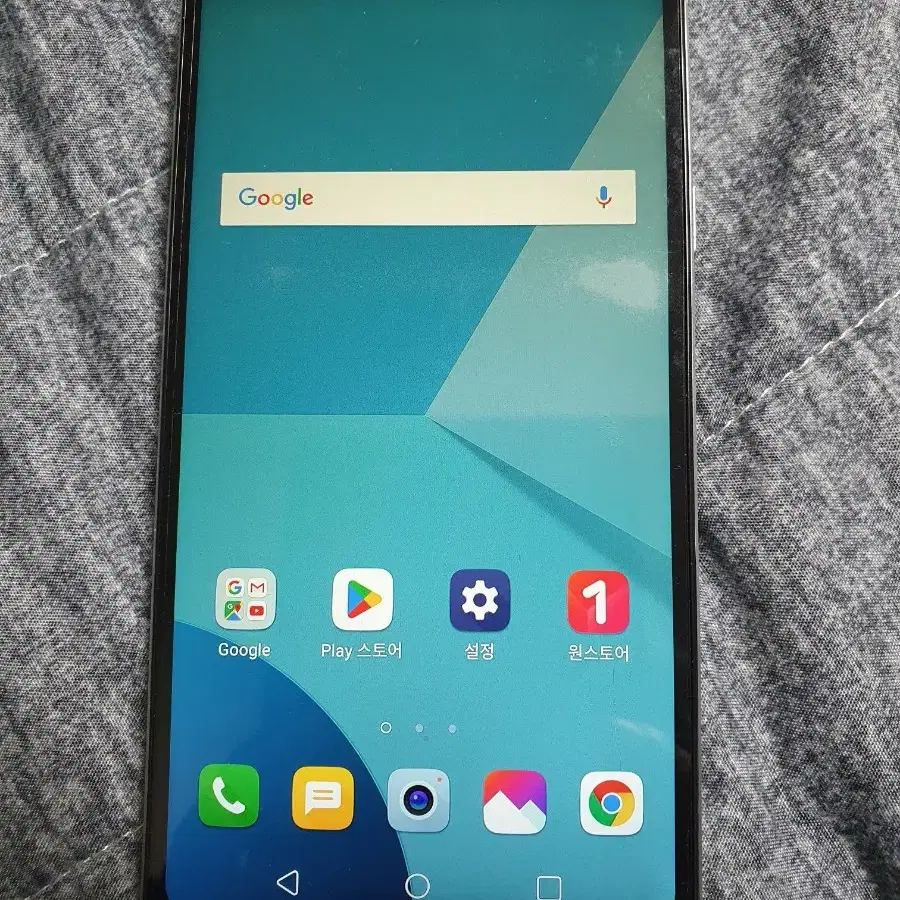 LG Q6 32GB 실버 부품용