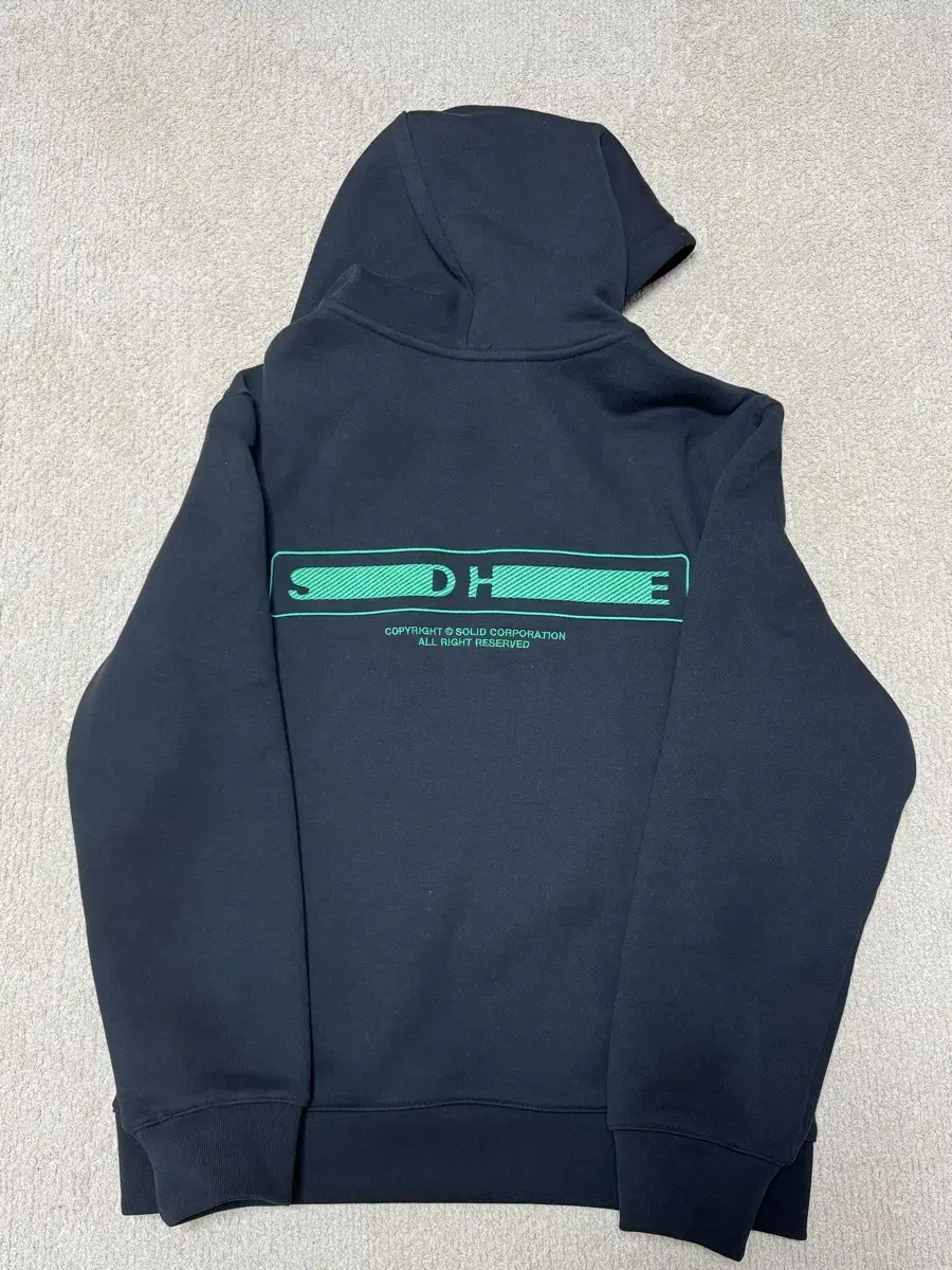 Solid Homme Back Logo Hoodie