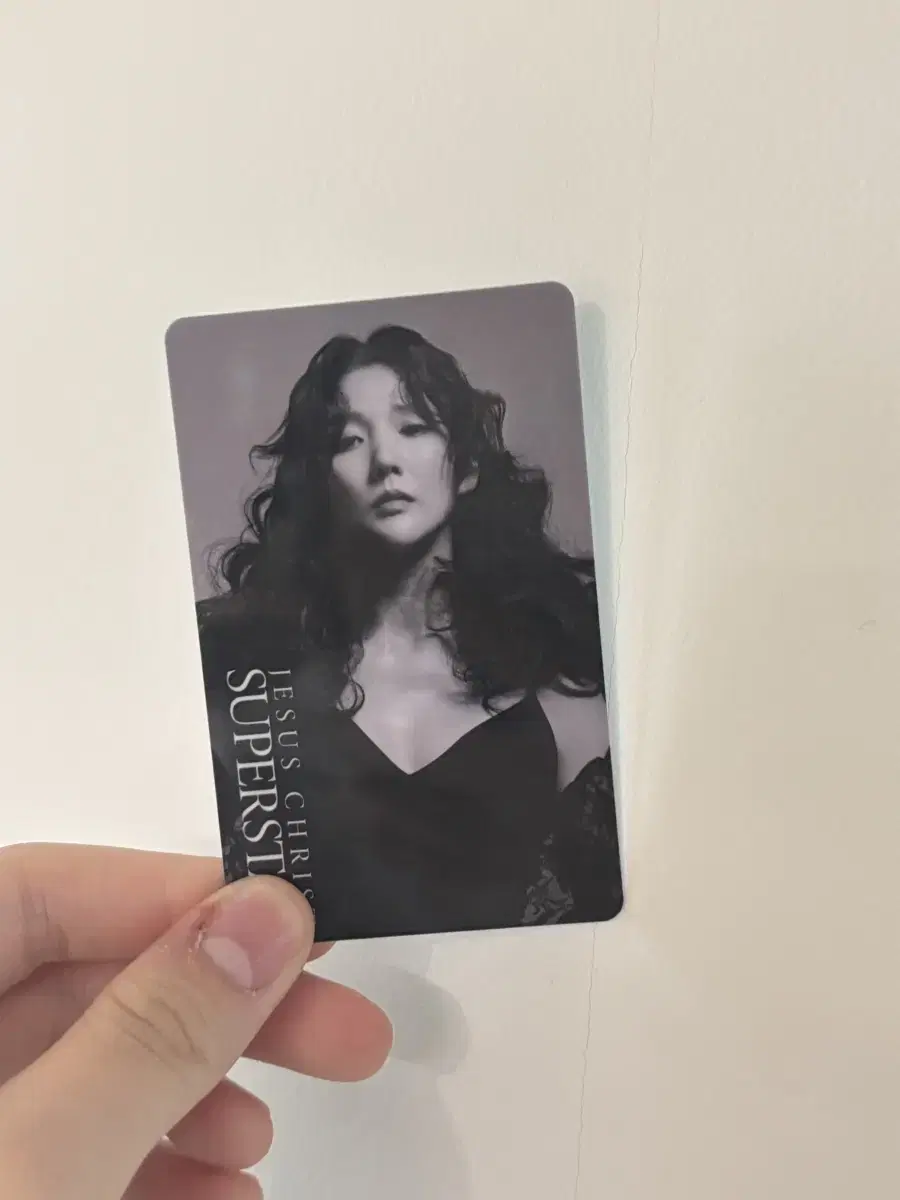 Zikshu Zhang Eun-A photocard Jesus Christ Superstar