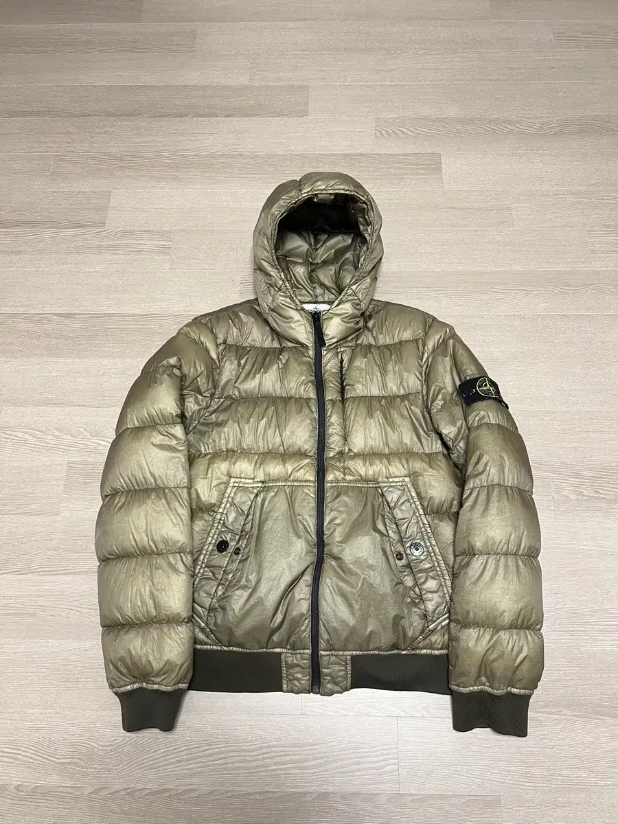 [L]Stone Island Garment Dying Goose Down Padding