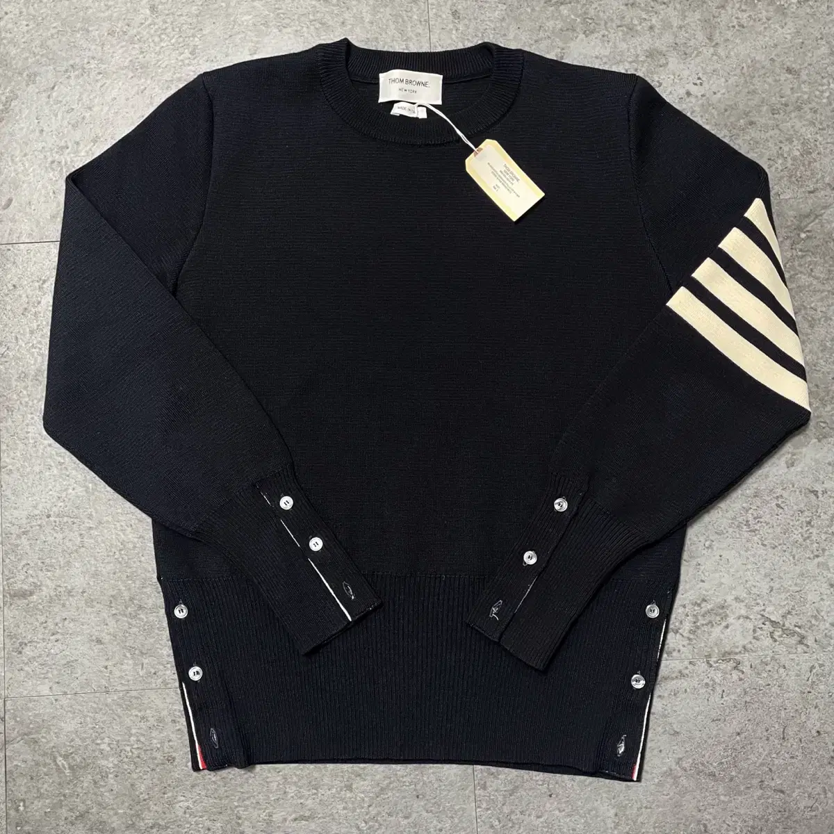 New) Thom Browne Milano Stitch Knit