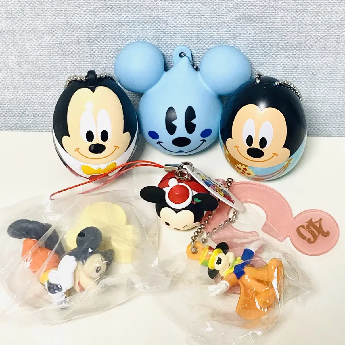 Japan Disney Mickey Mouse Figurines keyring Gacha Tokyo Disneyland Something Tsum Tsum Tsum