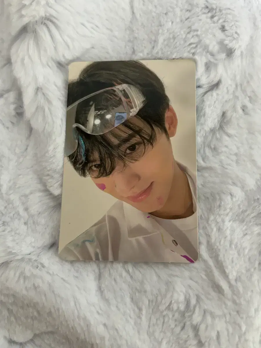 Quick sale) Goggles Mingyu photocard