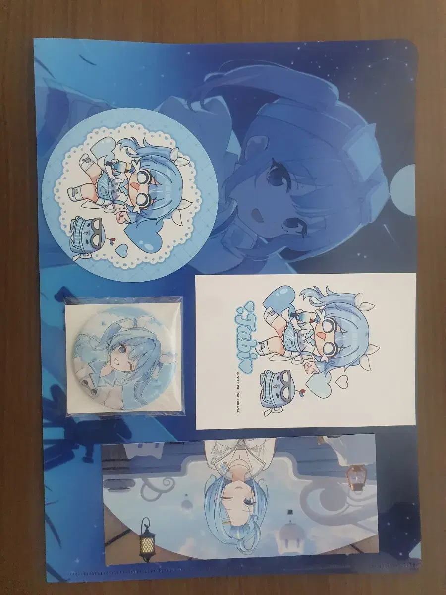 Stellar Tavi Can Badge,Pre-Order Benefit File Sticker