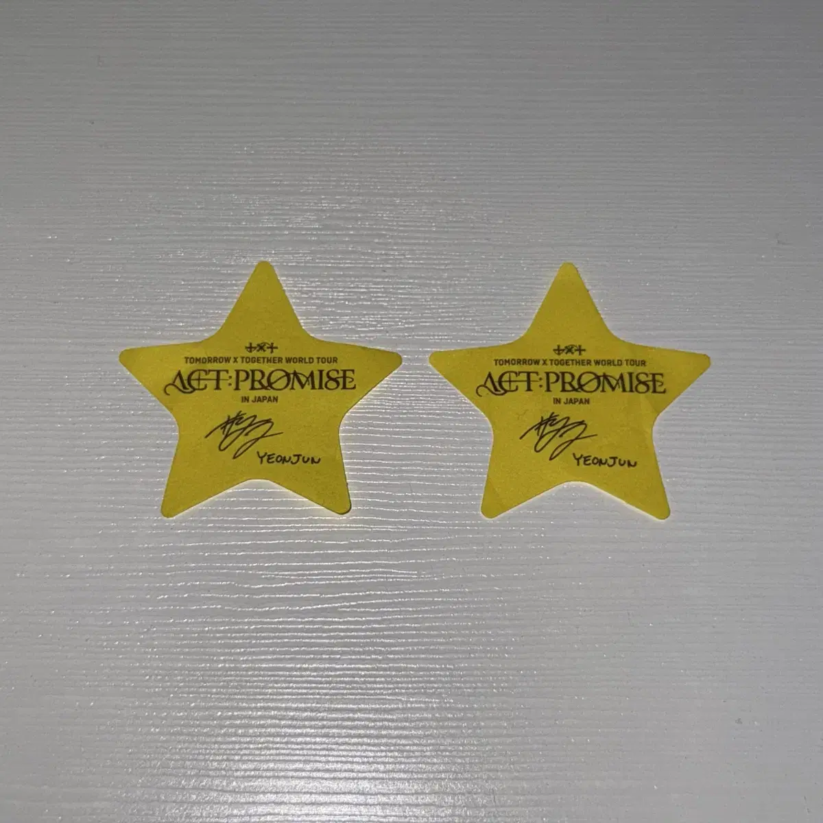 TXT Promicon Japan sign Star Confetti Yeonjun