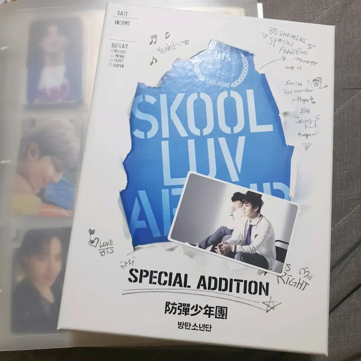 Bangtan Schoolbearers album + jungkook photocard incl.