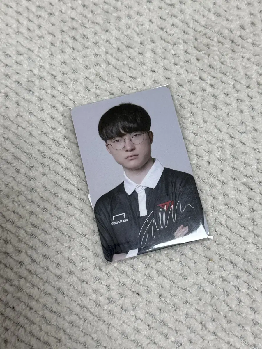 T1 10th Anniversary Fei Faker Photo Card (2023) wts.