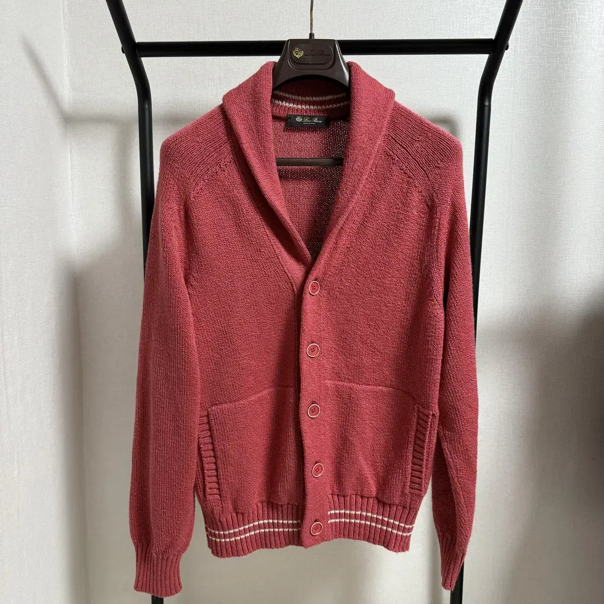 Loro Piana Shawl Kara Cardigan Pink