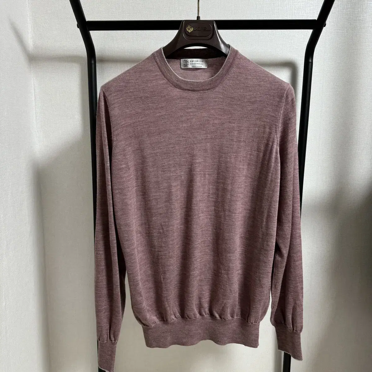 Cucinelli Wool Cashmere Knit Light Pink