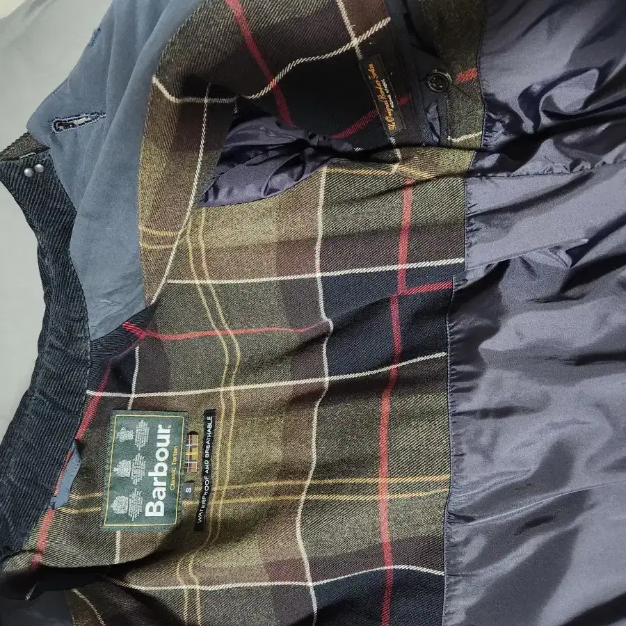 바버(barbour) 타탄 퀼팅 자켓 tartan 코트, 비드넬, 비데일