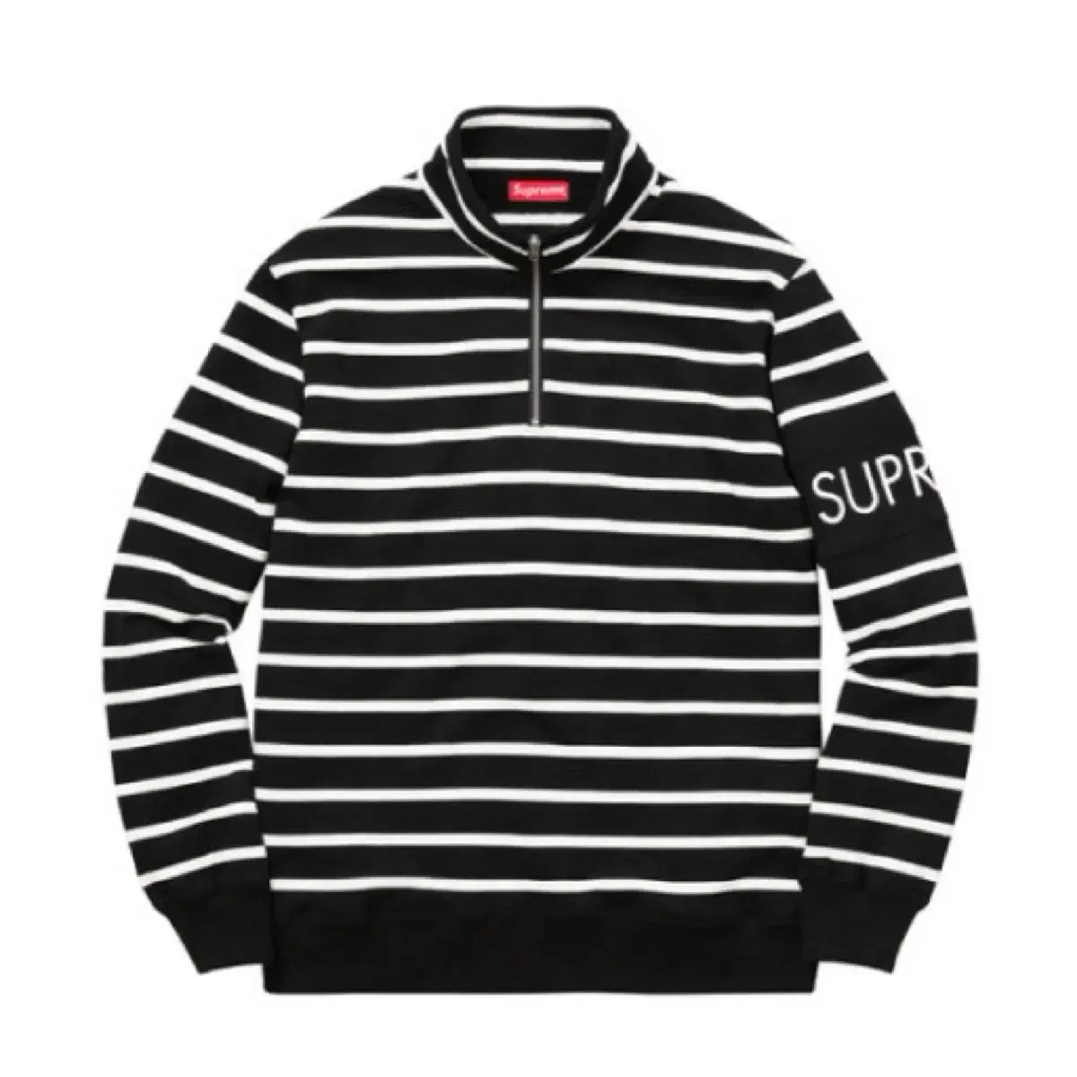 Supreme Stripe Armband Half-Zip L