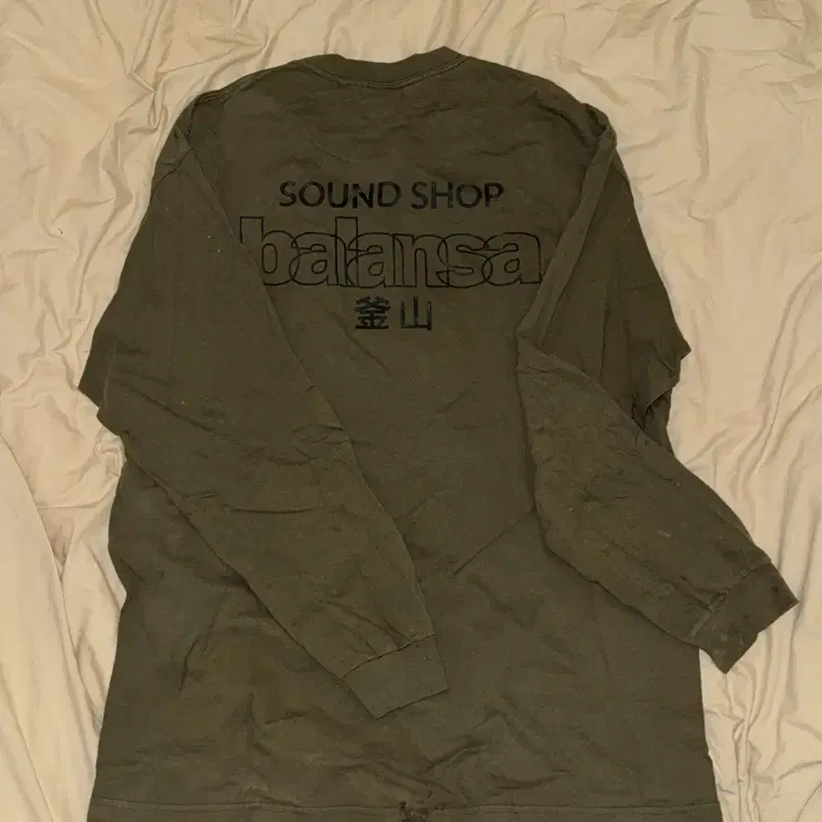 [XL] Sound shop balansa long sleeve