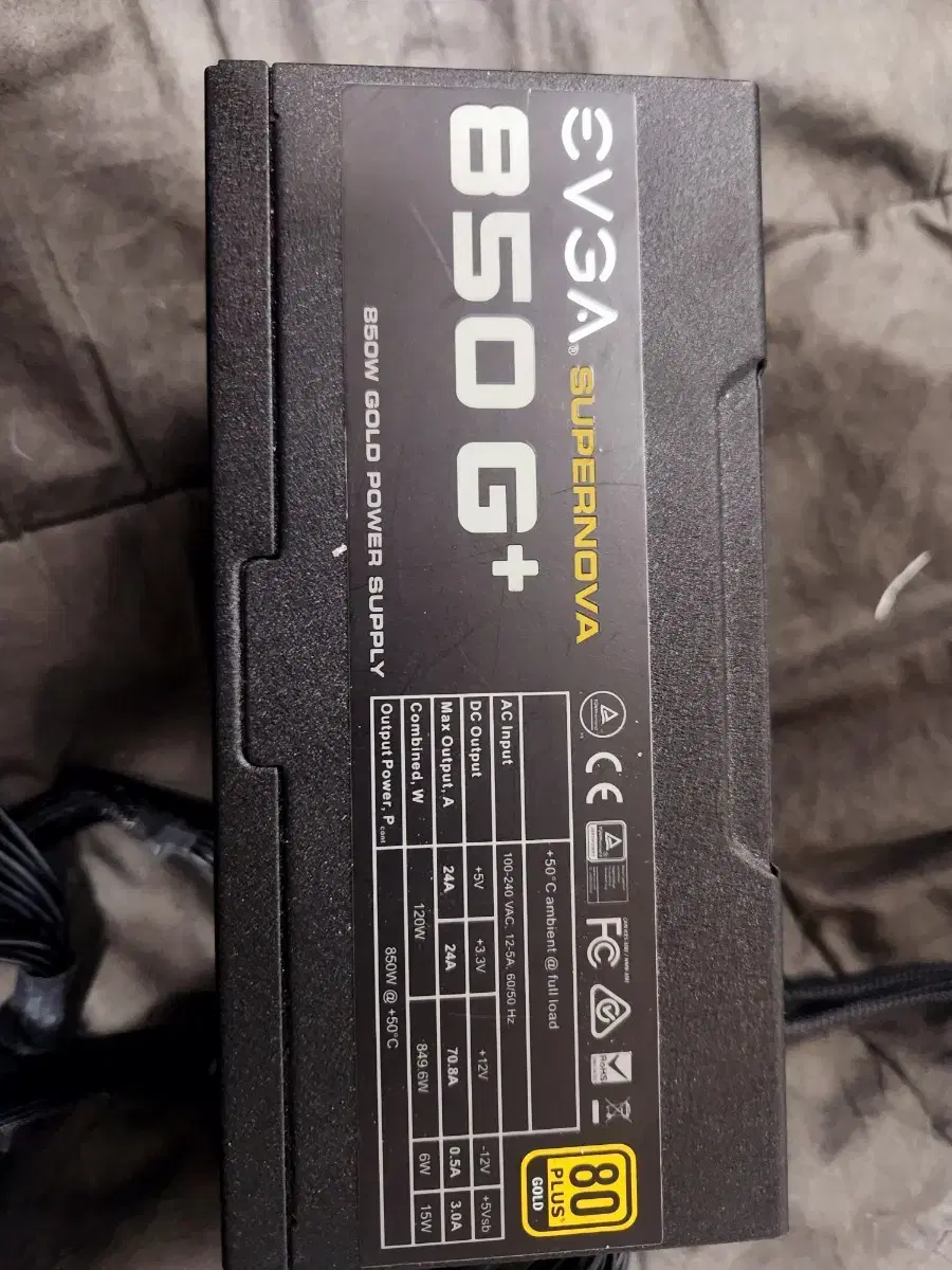 EVGA 850G+ SUPERNOVA 파워