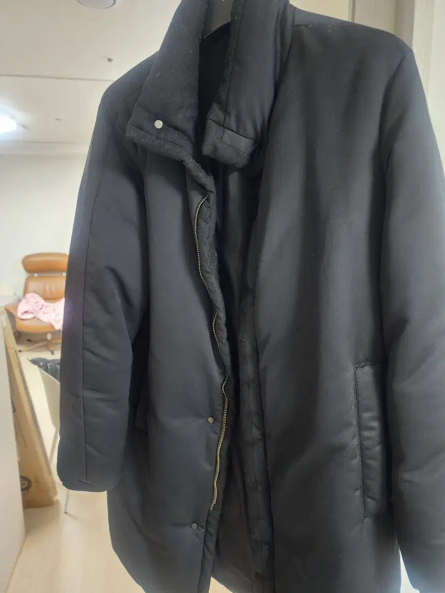 Solid Homme Puffer Coat