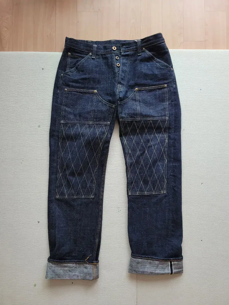 Tropical Cladding 1606 Double Knee Denim Size 33