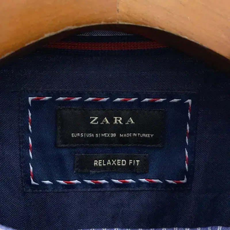 자라 ZARA 차이나카라 긴팔 셔츠 95 S03723