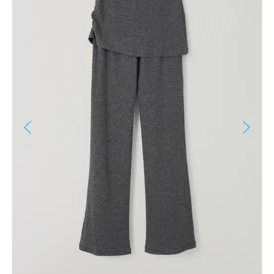 타낫 T/T Tawa shirring wrap pants (gray)